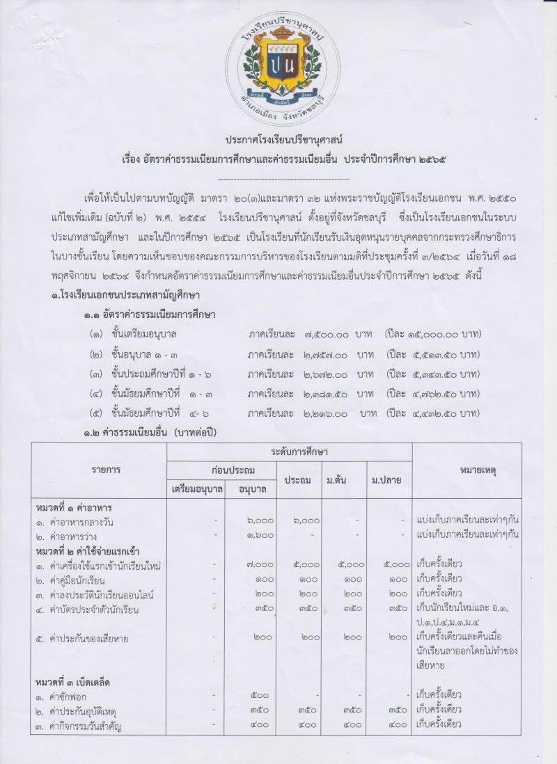 โรงเรียนปรีชานุศาสน์
